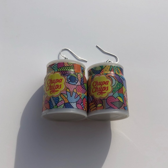 Mini Brands Chupa Chup Lollipop Earrings ๐ - Picture 1 of 2